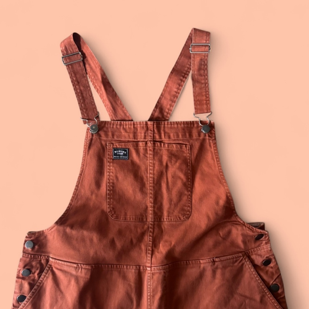 Wildfang Overalls - burnt orange